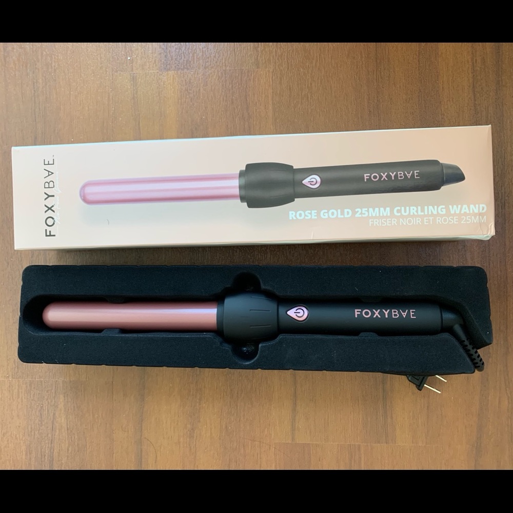 Foxybae Rose Gold Curling Wand